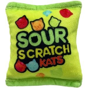 Kittybelles Sour Scratch Cat Toy - Green