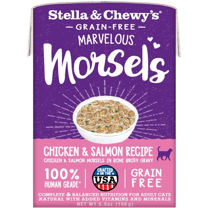 Stella & Chewy's Marvelous Morsels Chicken & Salmon Medley Cat Food - 5.5oz